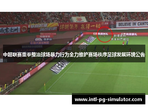 中超联赛重拳整治球场暴力行为全力维护赛场秩序足球发展环境公告 中超联赛重拳整治球场暴力行为全力维护赛场秩序足球发展环境公告